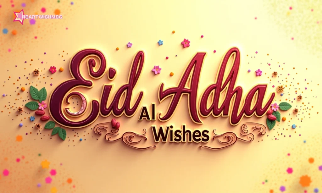 Eid Al Adha Wishes in Arabic