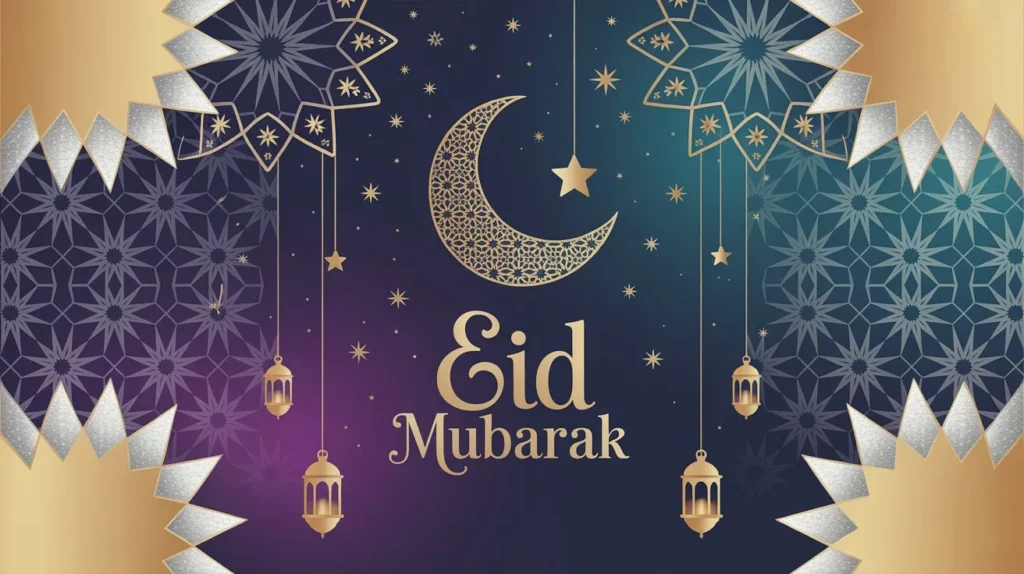 Eid Mubarak Card Wishes