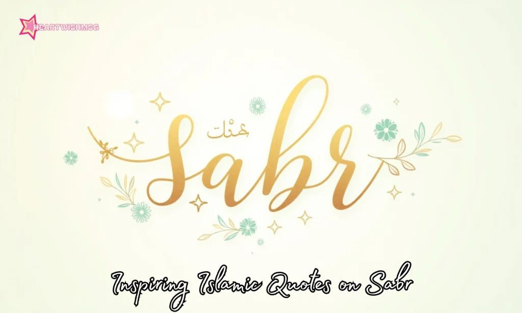 Inspiring Islamic Quotes on Sabr