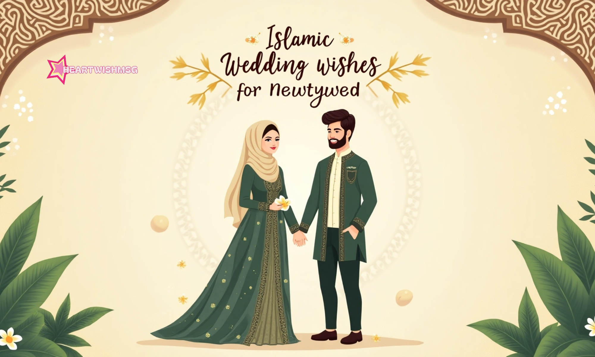You are currently viewing 101+ Islamic Wedding Wishes Duas For Newlyweds (Heartfelt & Blessed)