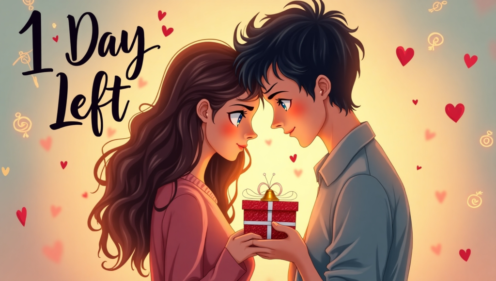 1 Day Left Birthday Wishes for Love