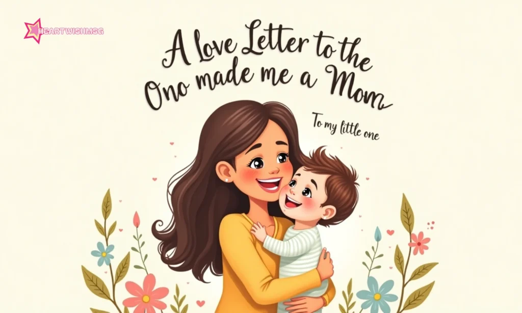 A Love Letter to the One Who Made Me a Mom