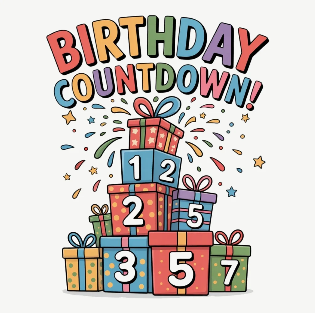 Birthday Countdown Messages