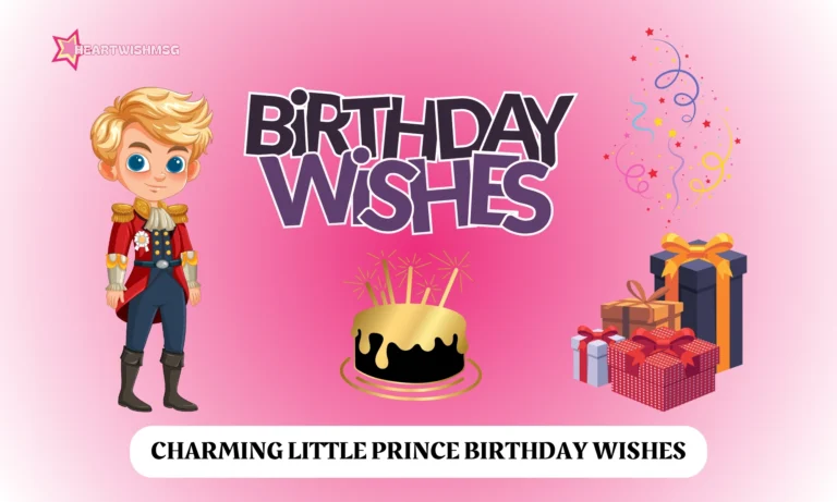 Charming Little Prince Birthday Wishes