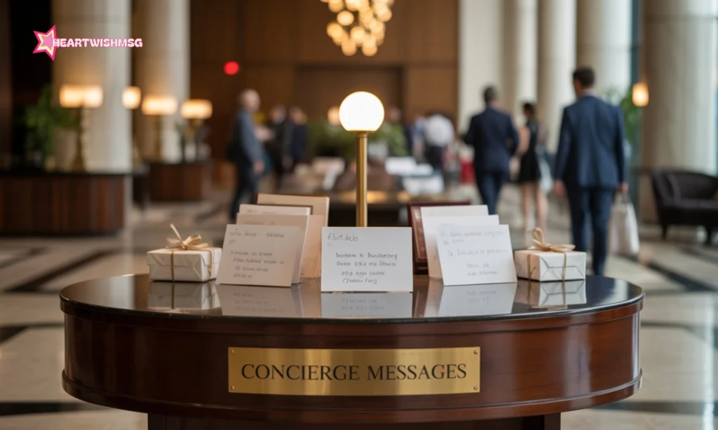 Concierge Messages