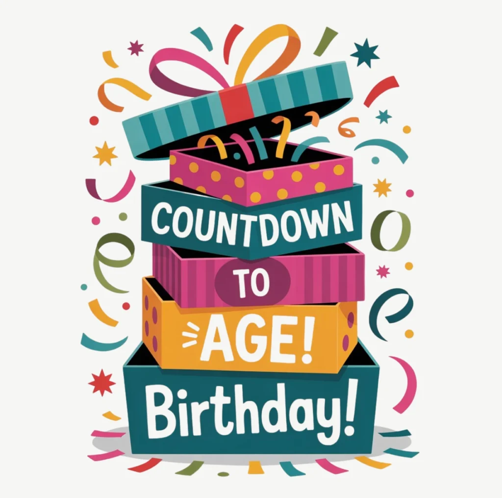 Countdown Birthday Wishes