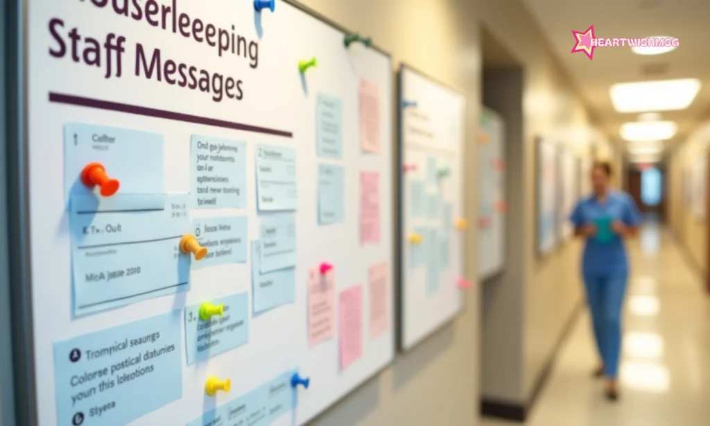 Housekeeping Staff Messages