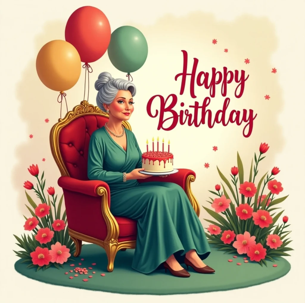 Personalized Madam Birthday Wishes