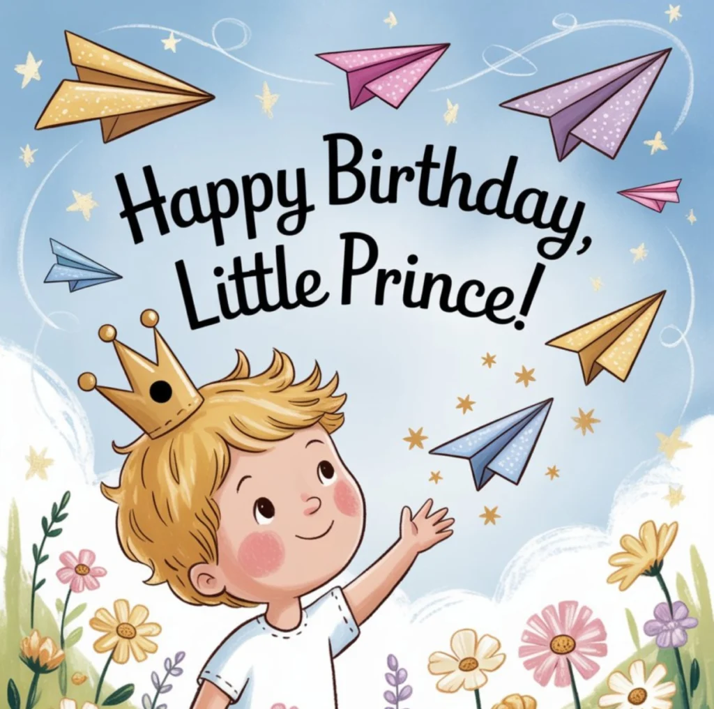 Sweet Birthday Wishes for Little Princes