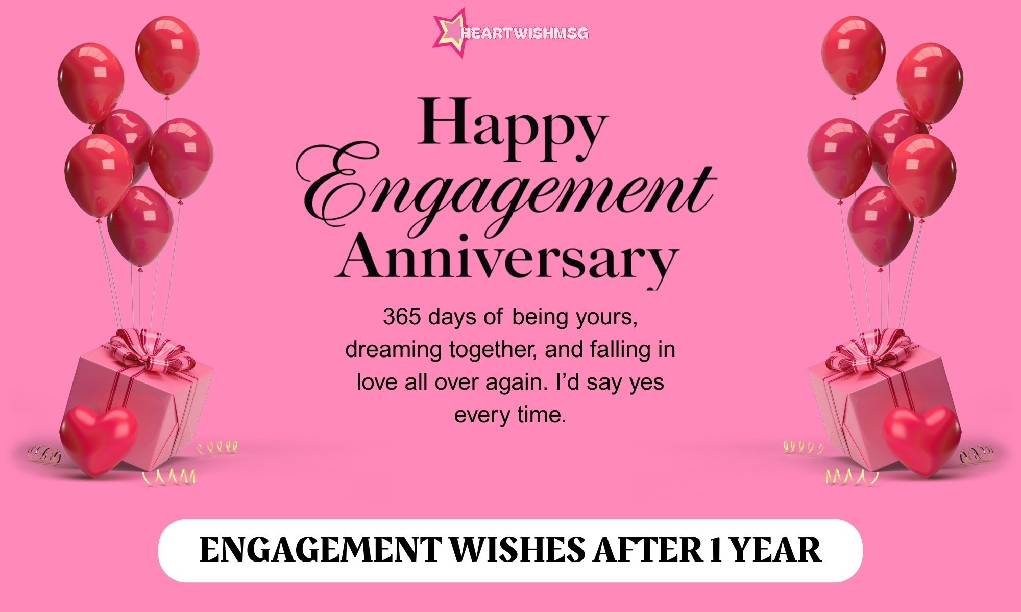 You are currently viewing 350+ 1-Year Engagement Wishes & Quotes for True Love