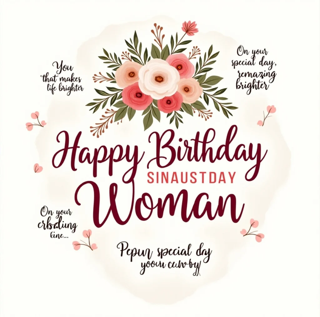 Happy Birthday Quotes for an Amazing Woman