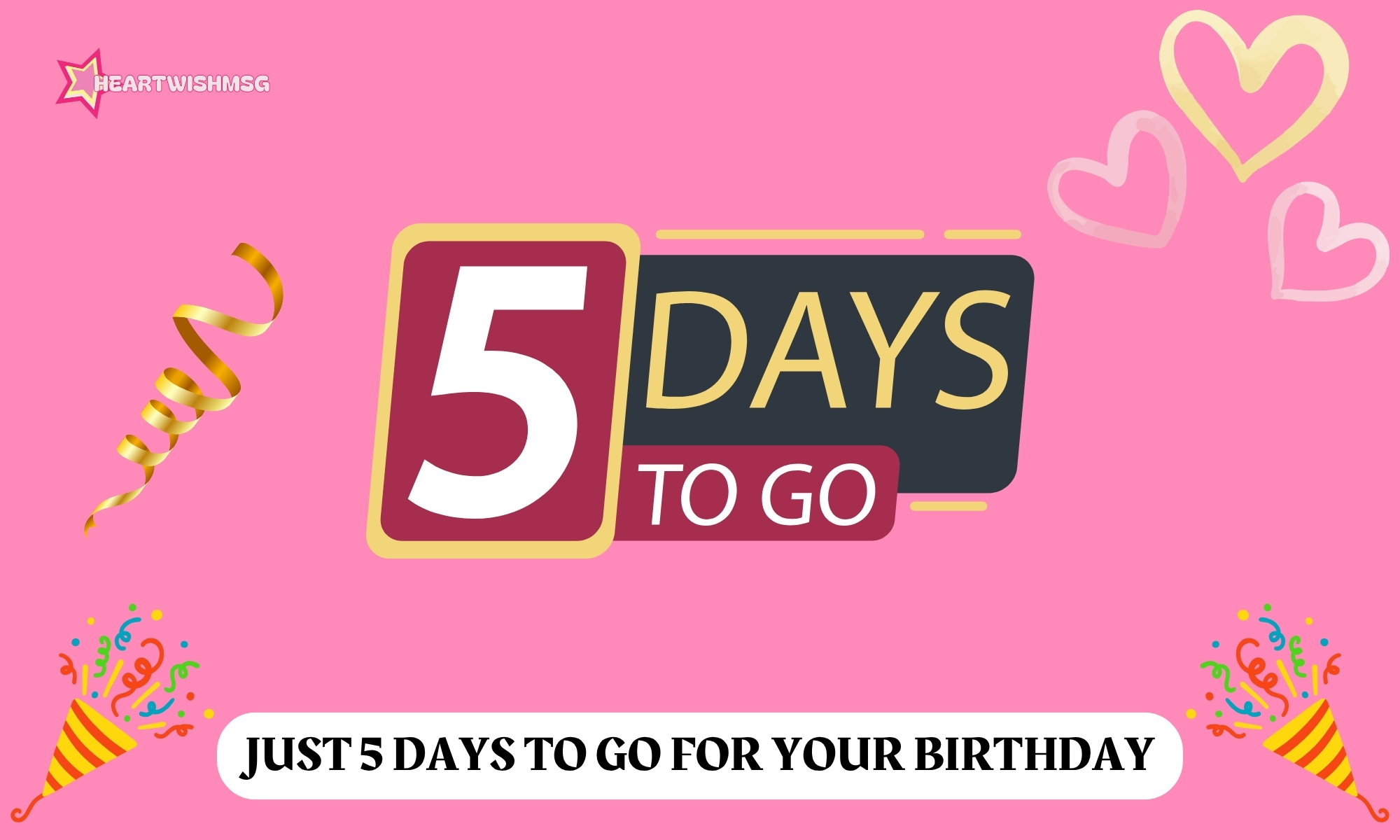 Read more about the article 🎉 Just 5 Days to Go for Your Birthday 2025 – Let the Countdown Begin!