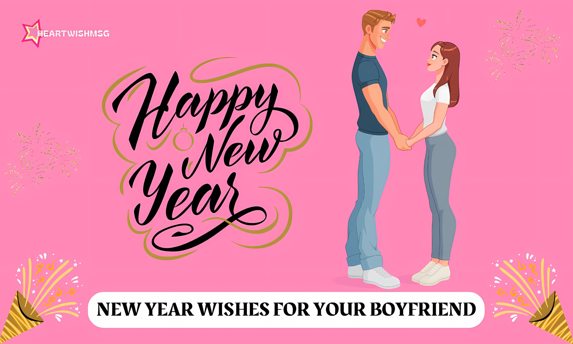 You are currently viewing 300+ Heartfelt New Year Wishes for Your Boyfriend 2026
